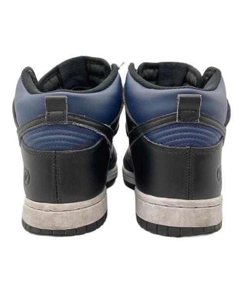 NIKE（ナイキ）NIKE (ナイキ) ダンク HIGH x フラグメント／ハイカットスニーカー ネイビー×ブラック サイズ:25.5の古着・服飾アイテム