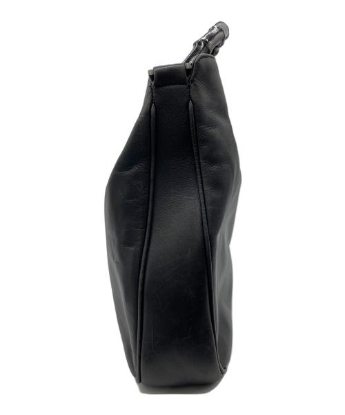 GUCCI（グッチ）GUCCI (グッチ) バンブー2WAYバッグ ブラックの古着・服飾アイテム