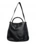GUCCI (グッチ) バンブー2WAYバッグ ブラック：13000円