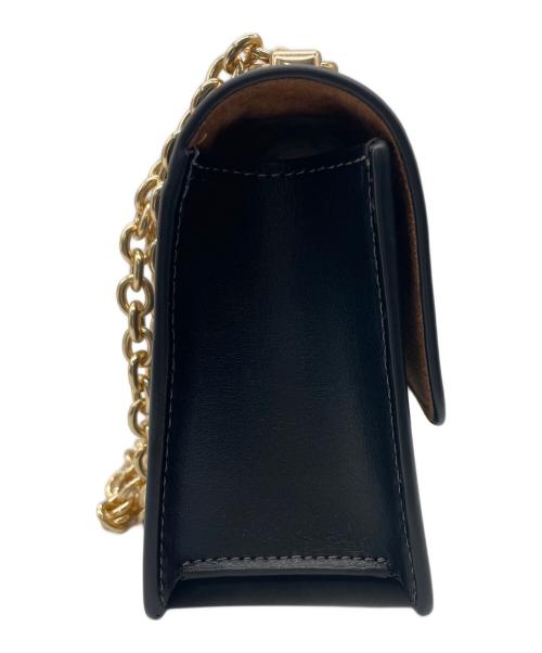 COACH（コーチ）COACH (コーチ) エライザ フラップ クロスボディ・シグネチャー キャンバス ブラックの古着・服飾アイテム