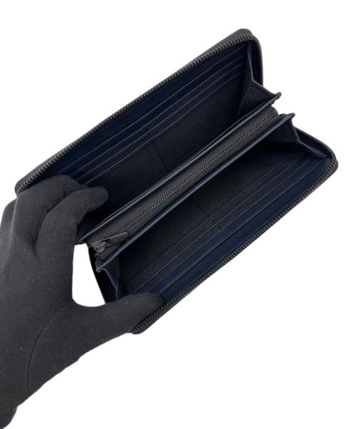 POLO RALPH LAUREN（ポロ・ラルフローレン）POLO RALPH LAUREN (ポロ・ラルフローレン) ラウンドファスナー付き長財布 ネイビー 未使用品の古着・服飾アイテム