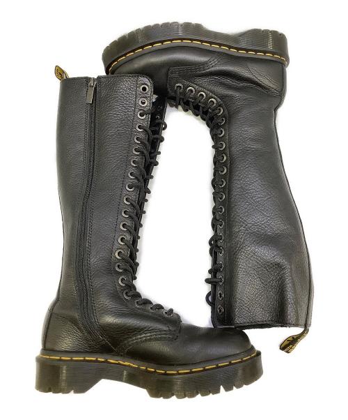 Dr.Martens（ドクターマーチン）Dr.Martens (ドクターマーチン) 1B60 BEX 20 ホール ブーツ ブラック サイズ:UK4の古着・服飾アイテム