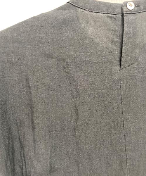 COSMIC WONDER（コズミックワンダー）COSMIC WONDER (コズミックワンダー) 半袖リネンワンピース ブラック サイズ:記載なしの古着・服飾アイテム