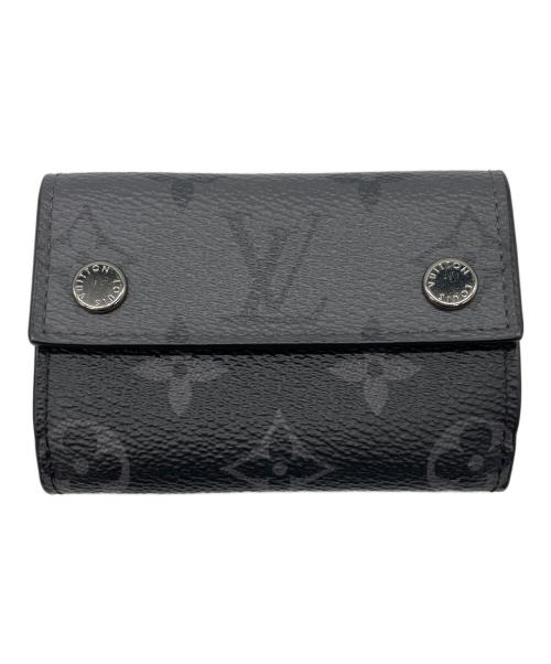 LOUIS VUITTON（ルイ ヴィトン）LOUIS VUITTON (ルイ ヴィトン) ディスカバリー コンパクトウォレット モノグラム・エクリプス ブラックの古着・服飾アイテム