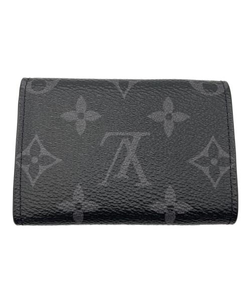 LOUIS VUITTON（ルイ ヴィトン）LOUIS VUITTON (ルイ ヴィトン) ディスカバリー コンパクトウォレット モノグラム・エクリプス ブラックの古着・服飾アイテム