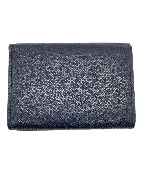 PELLE MORBIDA（ペッレモルビダ）PELLE MORBIDA (ペッレモルビダ) 3つ折り財布 ネイビーの古着・服飾アイテム