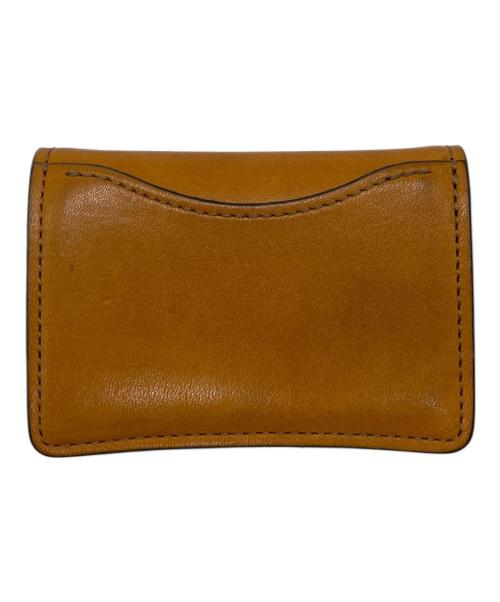 WILDSWANS（ワイルドスワンズ）WILDSWANS (ワイルドスワンズ) レザーコインケース キャメルの古着・服飾アイテム