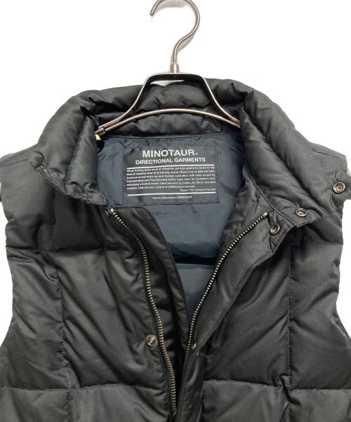 MINOTAUR（ミノトール）MINOTAUR (ミノトール) ダウンベスト ブラック サイズ:SMALLの古着・服飾アイテム