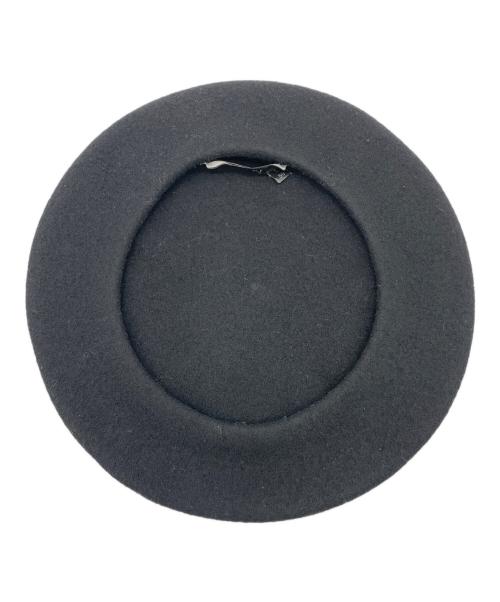 GUCCI（グッチ）GUCCI (グッチ) ベレー帽 ブラックの古着・服飾アイテム