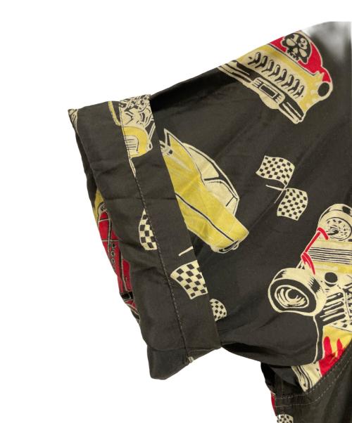 Star OF HOLLYWOOD（スターオブハリウッド）Star OF HOLLYWOOD (スターオブハリウッド) アロハシャツ ブラック サイズ:Mの古着・服飾アイテム