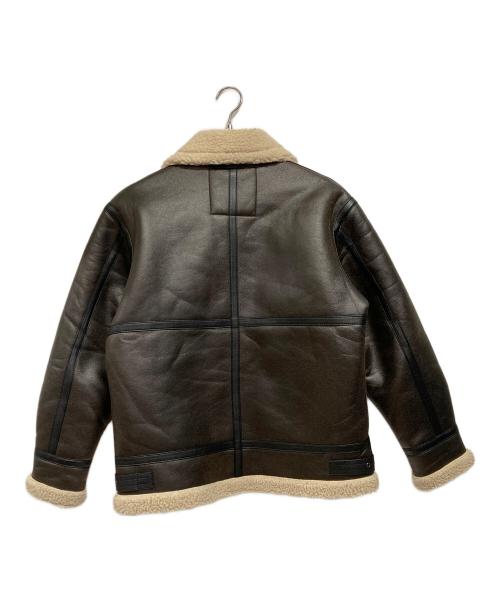 ALPHA INDUSTRIES（アルファインダストリーズ）ALPHA INDUSTRIES (アルファインダストリーズ) フライトジャケット ダークブラウン サイズ:Mの古着・服飾アイテム