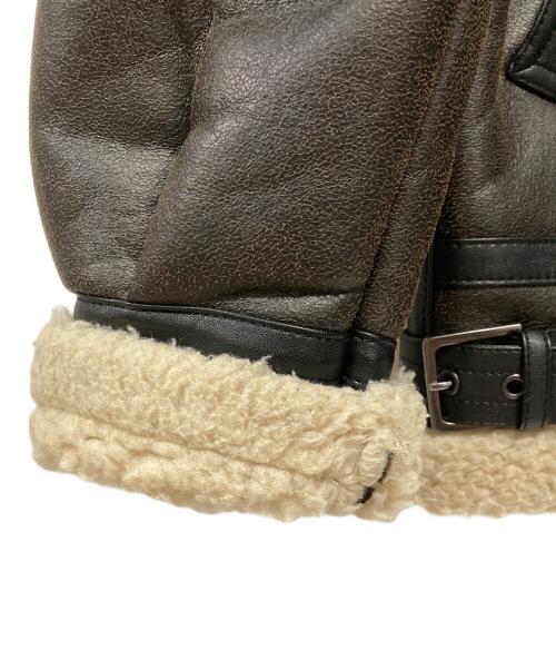 ALPHA INDUSTRIES（アルファインダストリーズ）ALPHA INDUSTRIES (アルファインダストリーズ) フライトジャケット ダークブラウン サイズ:Mの古着・服飾アイテム