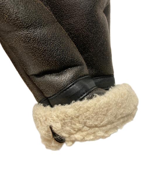 ALPHA INDUSTRIES（アルファインダストリーズ）ALPHA INDUSTRIES (アルファインダストリーズ) フライトジャケット ダークブラウン サイズ:Mの古着・服飾アイテム