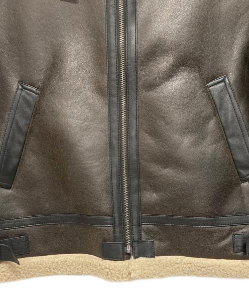 ALPHA INDUSTRIES（アルファインダストリーズ）ALPHA INDUSTRIES (アルファインダストリーズ) フライトジャケット ダークブラウン サイズ:Mの古着・服飾アイテム