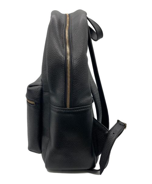 Hush Tug（ハッシュタグ）Hush Tug (ハッシュタグ) レザーリュック ブラックの古着・服飾アイテム