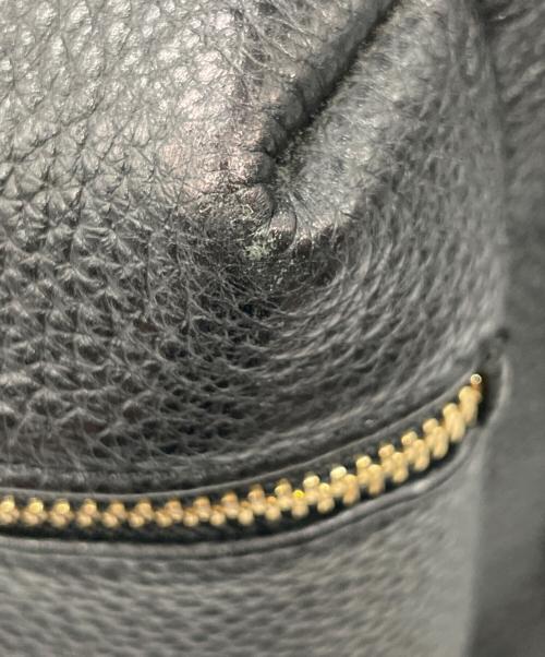 Hush Tug（ハッシュタグ）Hush Tug (ハッシュタグ) レザーリュック ブラックの古着・服飾アイテム