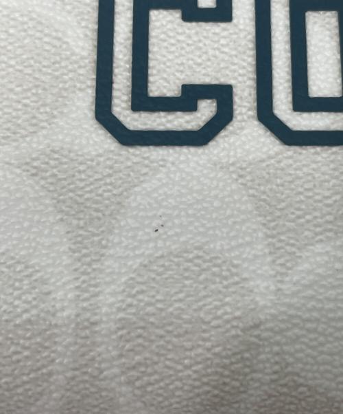 COACH（コーチ）COACH (コーチ) Long Zip Around Wallet In Signature Canvas With Varsity Motif ホワイト×グレーの古着・服飾アイテム