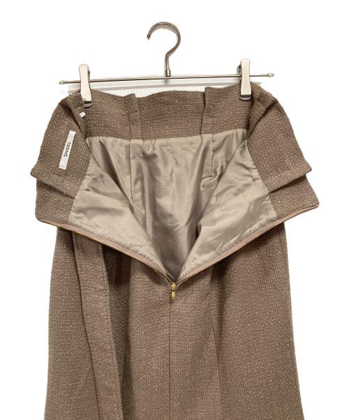 Snidel（スナイデル）Snidel (スナイデル) スカート ブラウン サイズ:Sの古着・服飾アイテム