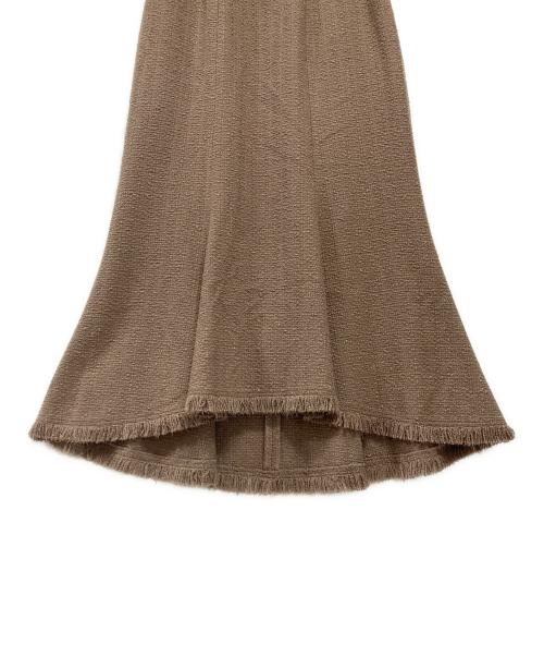 Snidel（スナイデル）Snidel (スナイデル) スカート ブラウン サイズ:Sの古着・服飾アイテム