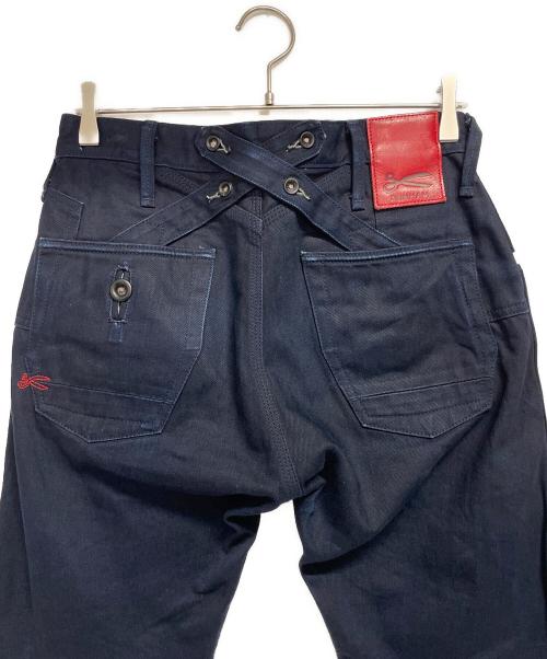 Denham（デンハム）Denham (デンハム) CROSSBACK CARROT FIT／デニムパンツ ブルー サイズ:47/430の古着・服飾アイテム