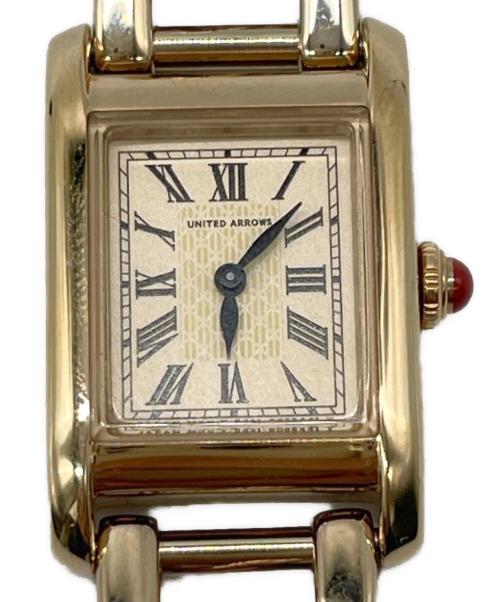 UNITED ARROWS（ユナイテッドアローズ）UNITED ARROWS (ユナイテッドアローズ) スクエアチェーン時計の古着・服飾アイテム