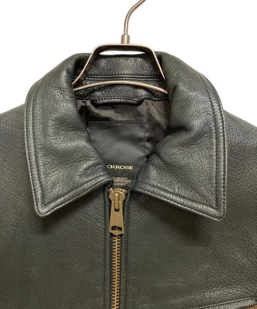 JACKROSE（ジャックローズ）JACKROSE (ジャックローズ) レザージャケット ブラック サイズ:4の古着・服飾アイテム