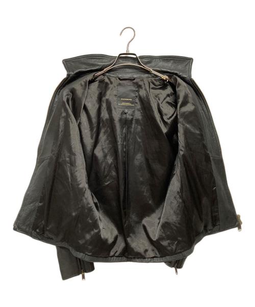 JACKROSE（ジャックローズ）JACKROSE (ジャックローズ) レザージャケット ブラック サイズ:4の古着・服飾アイテム