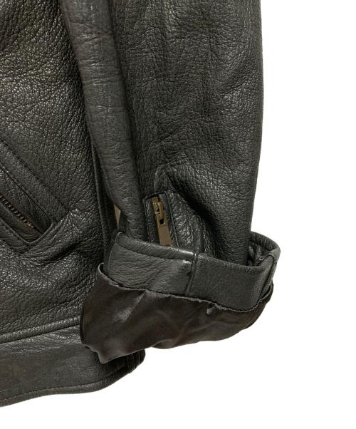 JACKROSE（ジャックローズ）JACKROSE (ジャックローズ) レザージャケット ブラック サイズ:4の古着・服飾アイテム