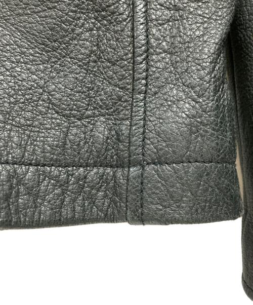 JACKROSE（ジャックローズ）JACKROSE (ジャックローズ) レザージャケット ブラック サイズ:4の古着・服飾アイテム