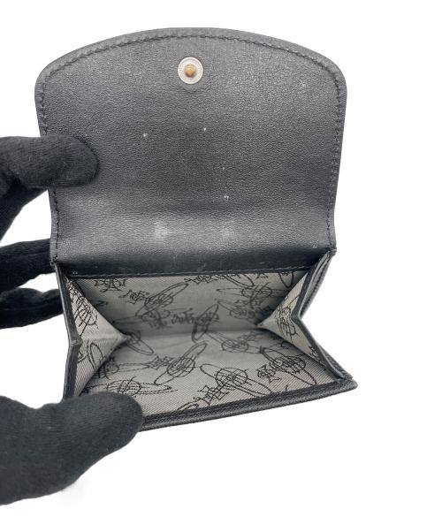 Vivienne Westwood（ヴィヴィアンウエストウッド）Vivienne Westwood (ヴィヴィアンウエストウッド) 3つ折り財布 ブラックの古着・服飾アイテム