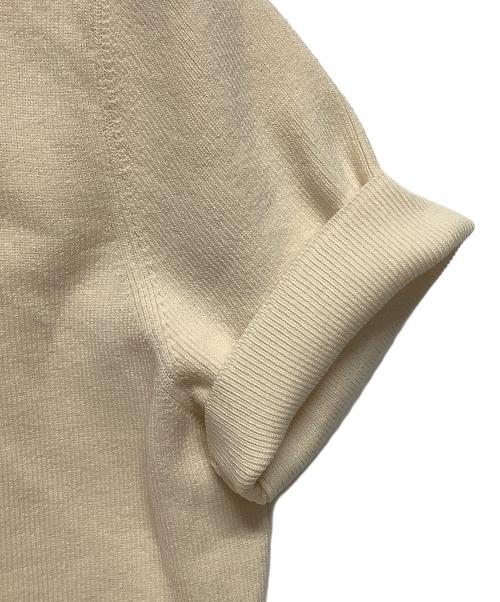 BALLSEY（ボールジィ）BALLSEY (ボールジィ) パールコンビ パディットカラープルオーバー ベージュ サイズ:Sの古着・服飾アイテム