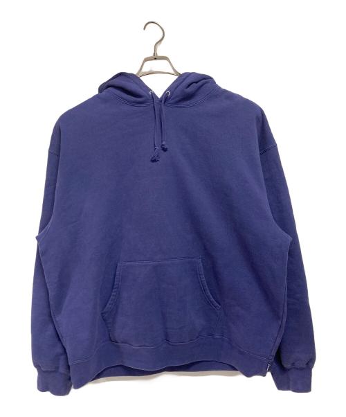 SUPREME（シュプリーム）Supreme (シュプリーム) 23AW Satin Applique Hooded Sweatshirt ブルー サイズ:XLの古着・服飾アイテム