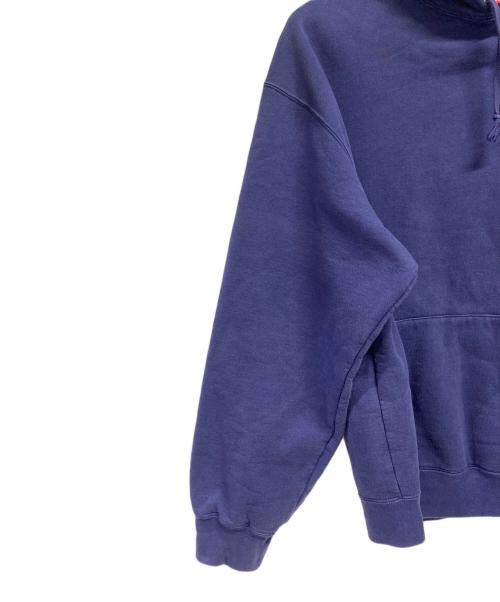 SUPREME（シュプリーム）Supreme (シュプリーム) 23AW Satin Applique Hooded Sweatshirt ブルー サイズ:XLの古着・服飾アイテム