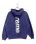Supreme (シュプリーム) 23AW Satin Applique Hooded Sweatshirt ブルー サイズ:XL：20000円