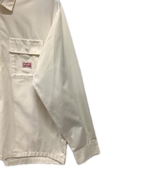 X-LARGE（エクストララージ）X-LARGE (エクストララージ) ハーフジップシャツ アイボリー サイズ:Lの古着・服飾アイテム