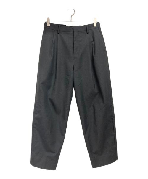 AURALEE（オーラリー）AURALEE (オーラリー) LUEFACED WOOL WIDE SLACKS グレー サイズ:3の古着・服飾アイテム