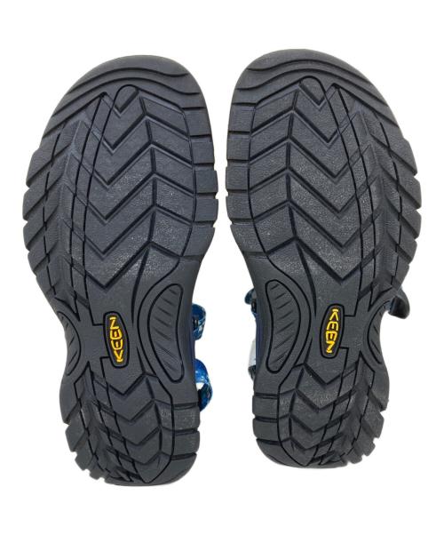 KEEN（キーン）KEEN (キーン) ストラップサンダル ブルー×ネイビー サイズ:27の古着・服飾アイテム