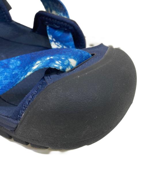 KEEN（キーン）KEEN (キーン) ストラップサンダル ブルー×ネイビー サイズ:27の古着・服飾アイテム