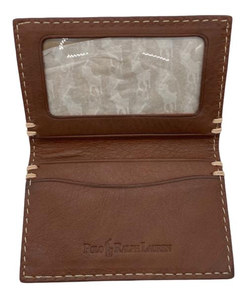 POLO RALPH LAUREN（ポロ・ラルフローレン）POLO RALPH LAUREN (ポロ・ラルフローレン) カードケース ブラウンの古着・服飾アイテム