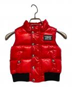 BURBERRY LONDONバーバリーロンドン）の古着「ダウンベスト」｜レッド
