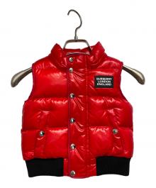 BURBERRY LONDON（バーバリーロンドン）の古着「ダウンベスト」｜レッド