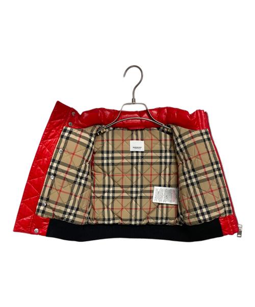 BURBERRY LONDON（バーバリーロンドン）BURBERRY LONDON (バーバリーロンドン) ダウンベスト レッド サイズ:86㎝の古着・服飾アイテム