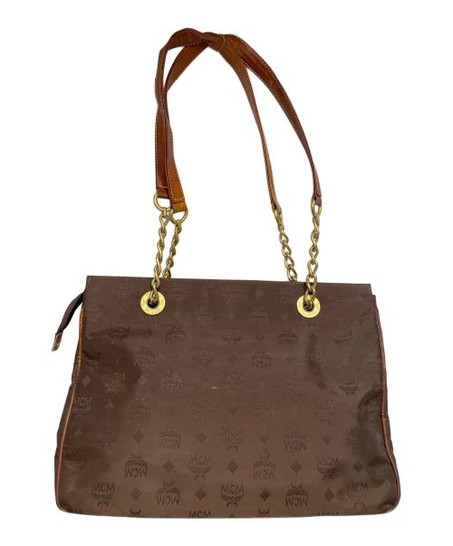 MCM（エムシーエム）MCM (エムシーエム) ショルダーバッグ ブラウンの古着・服飾アイテム