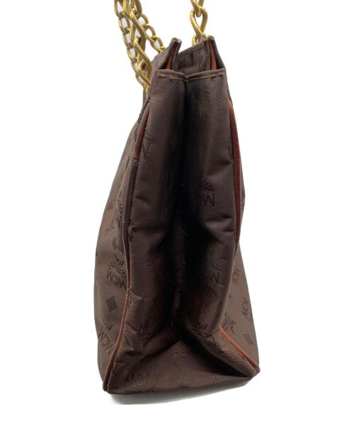 MCM（エムシーエム）MCM (エムシーエム) ショルダーバッグ ブラウンの古着・服飾アイテム