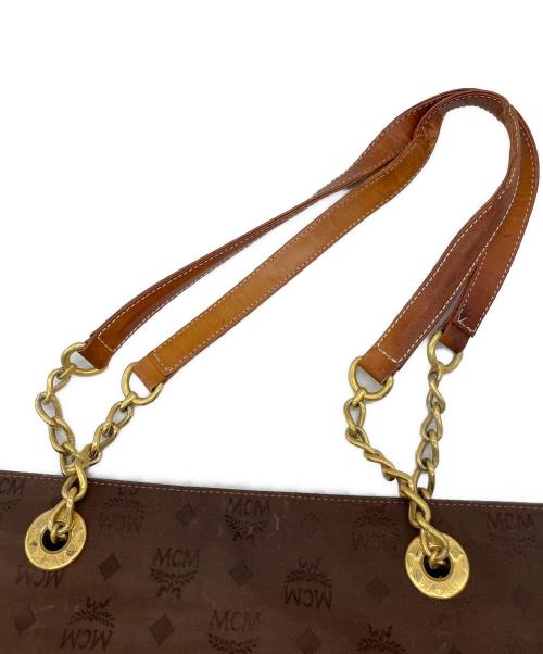 MCM（エムシーエム）MCM (エムシーエム) ショルダーバッグ ブラウンの古着・服飾アイテム
