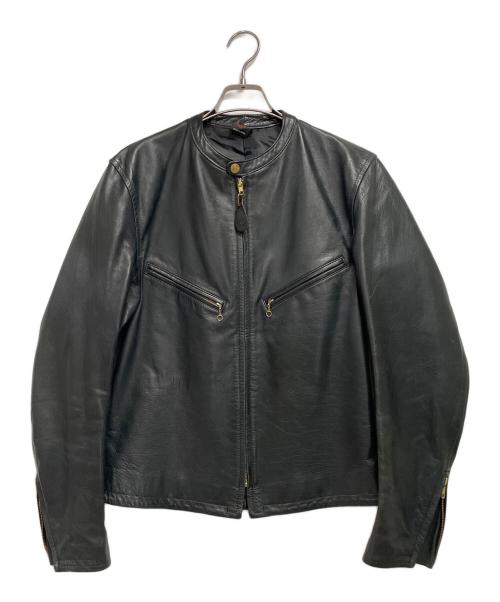 RED MOON（レッドムーン）RED MOON (レッドムーン) シングルライダースジャケット ブラック サイズ:Lの古着・服飾アイテム