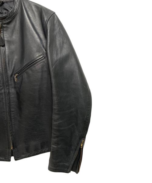 RED MOON（レッドムーン）RED MOON (レッドムーン) シングルライダースジャケット ブラック サイズ:Lの古着・服飾アイテム