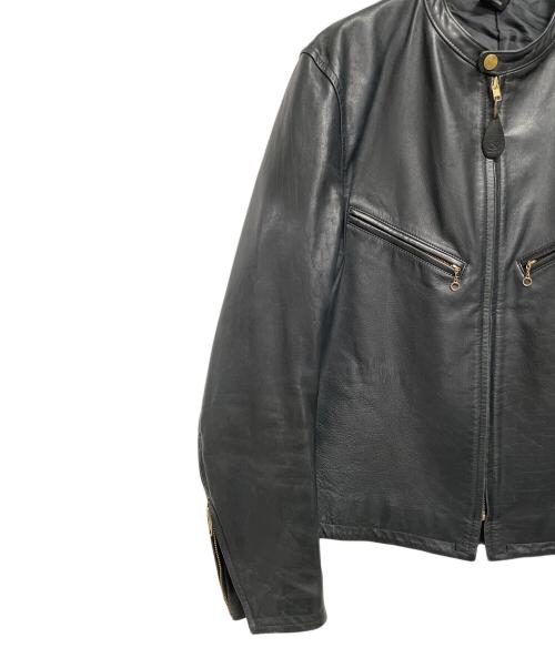 RED MOON（レッドムーン）RED MOON (レッドムーン) シングルライダースジャケット ブラック サイズ:Lの古着・服飾アイテム