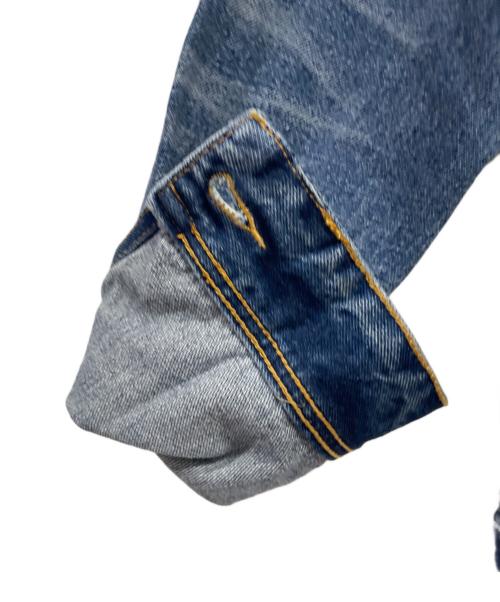 GUESS（ゲス）GUESS (ゲス) Dillon Embroidered Flags Denim Jacket インディゴ サイズ:Sの古着・服飾アイテム