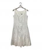 COMME des GARCONSコムデギャルソン）の古着「ノースリーブワンピース」｜ホワイト